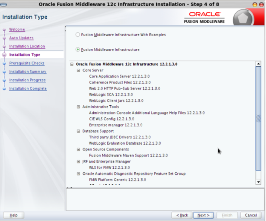 Installation Type window